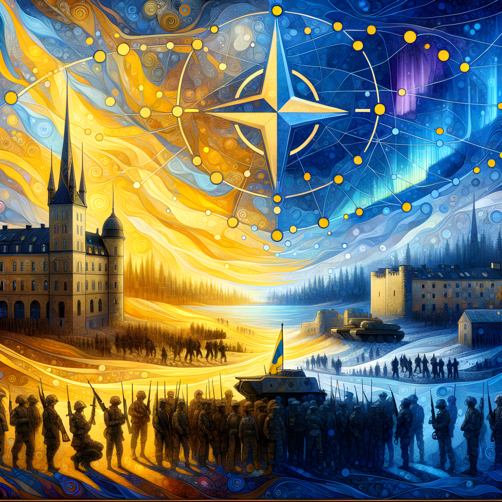 Neutrality's Shift: Sweden's NATO Palette