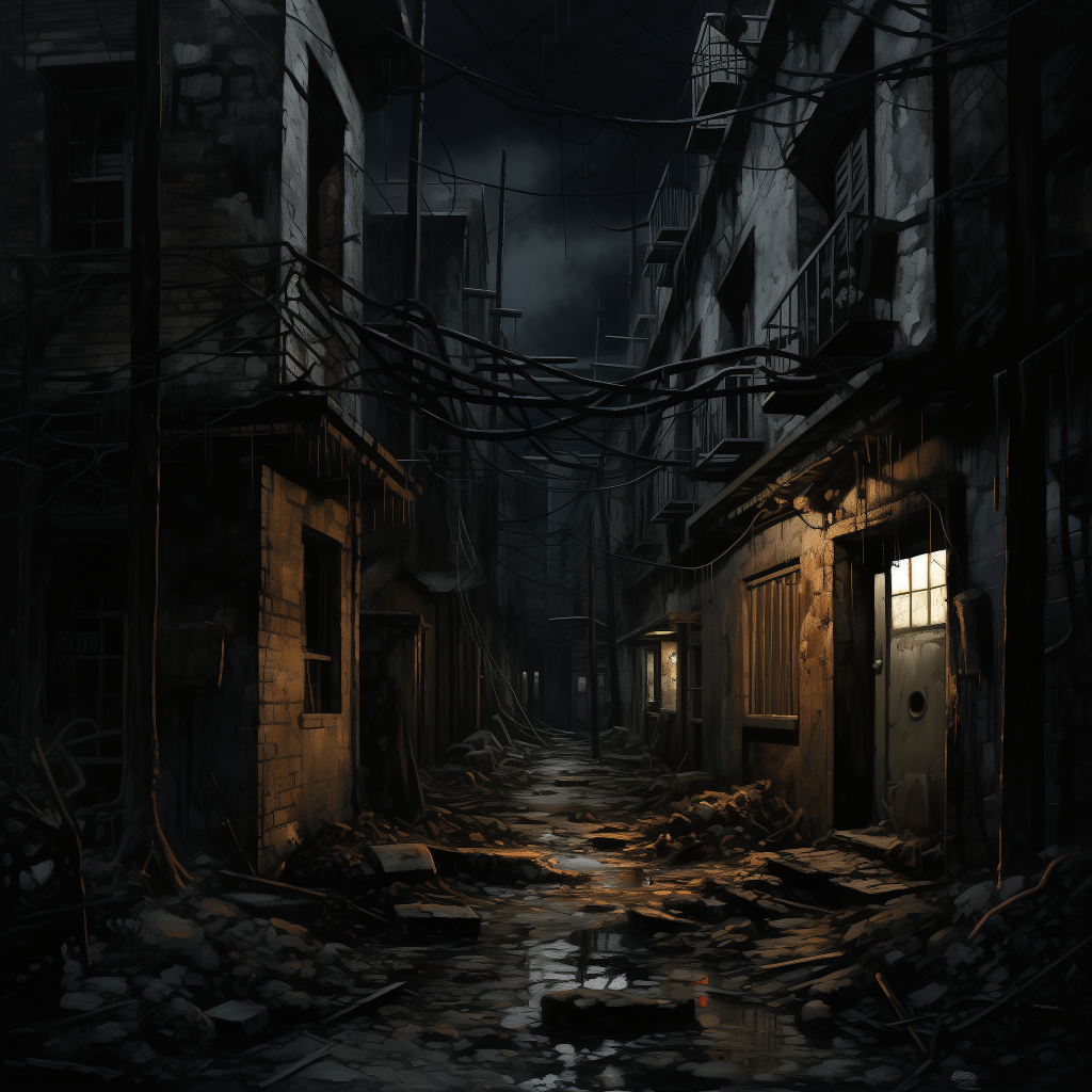 Pandemic Shadows: Urban Despair
