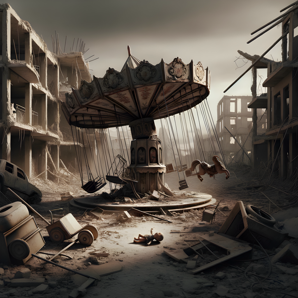 Shattered Innocence Haunting Remnants