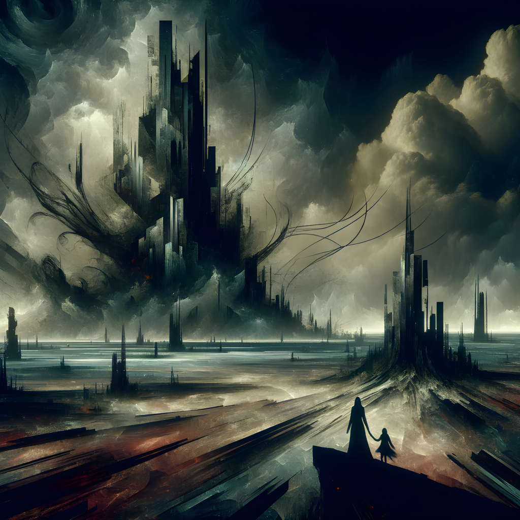 Fragmented Echoes: A Tragic Dystopia