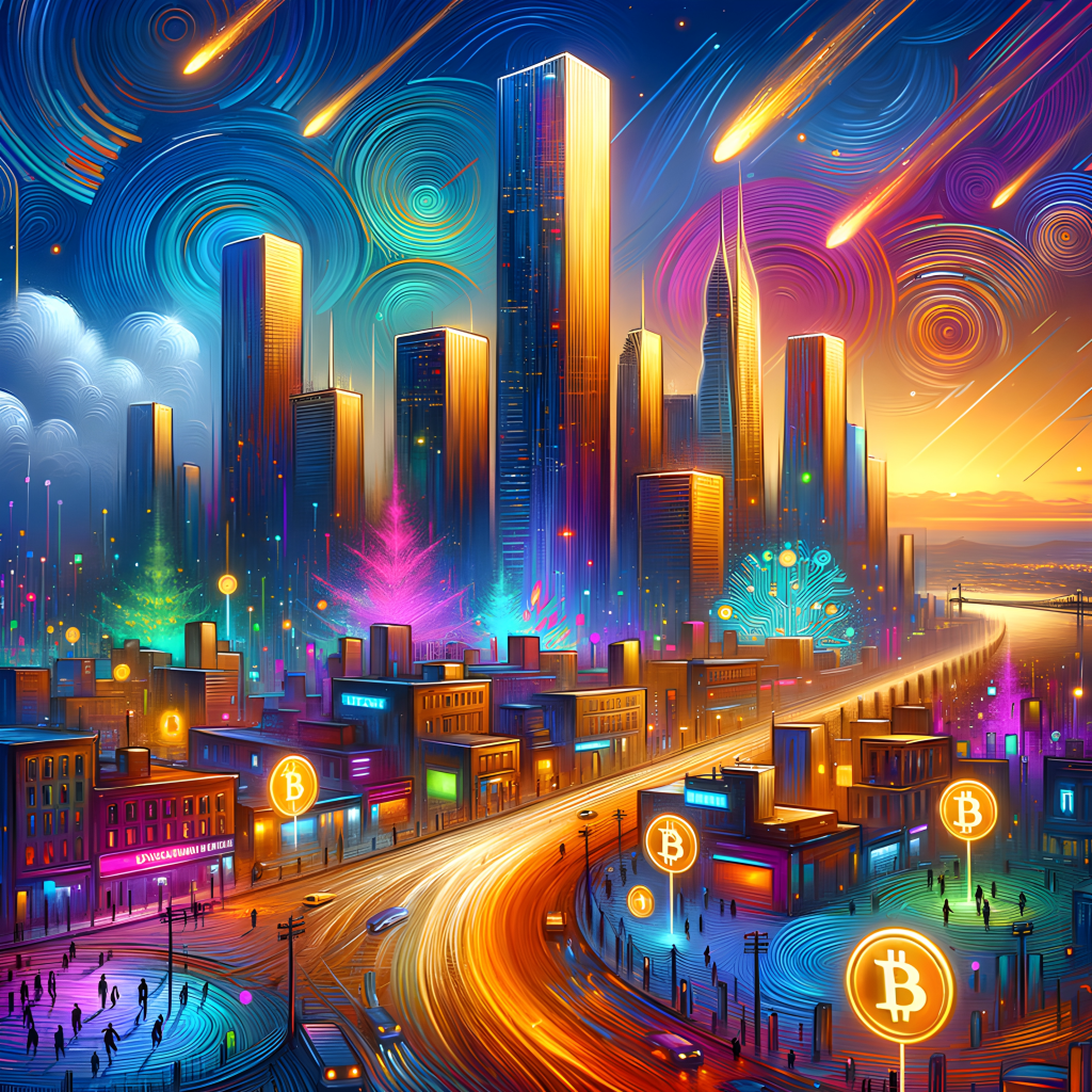 Crypto Metropolis Twilight