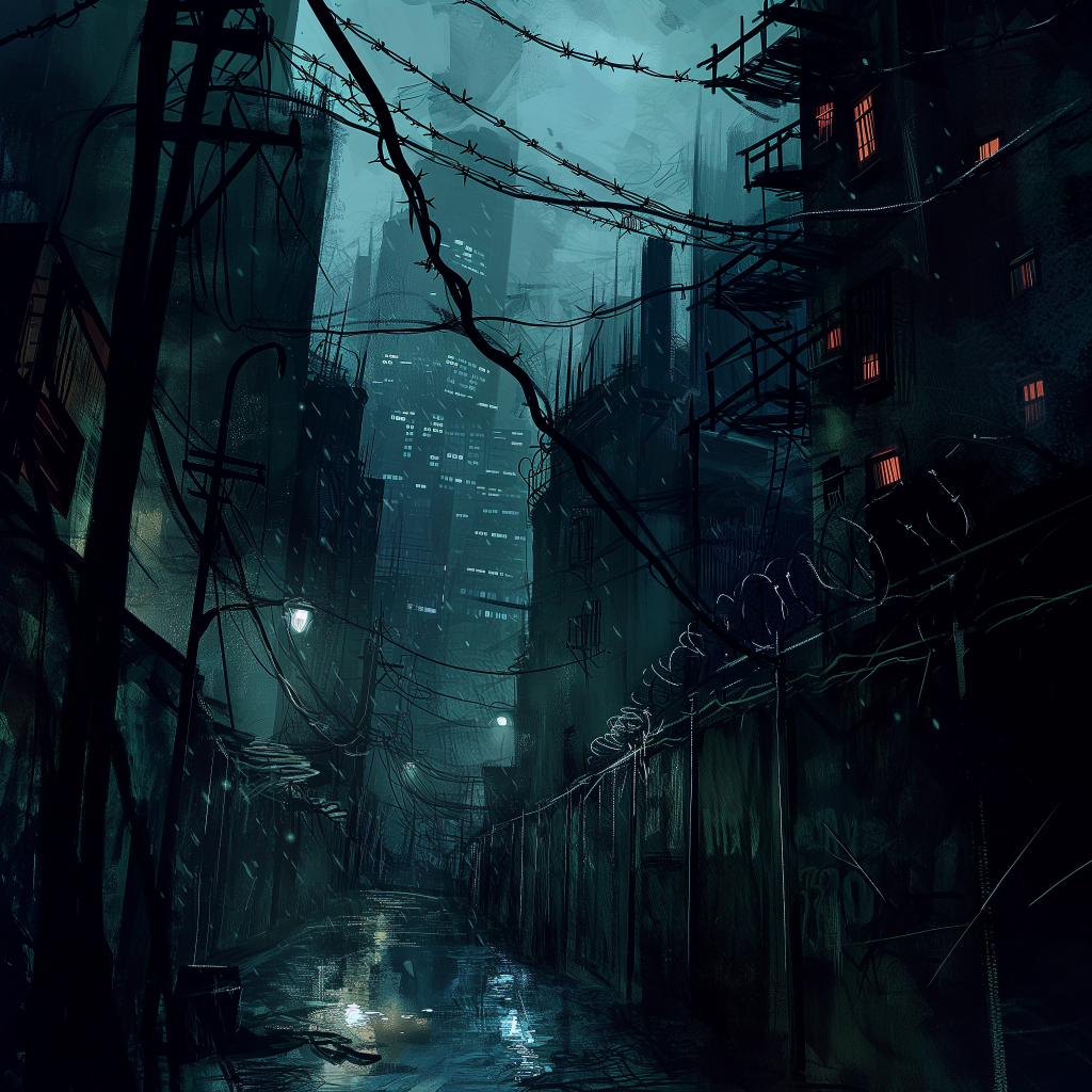 Neon Vignettes of Tragedy