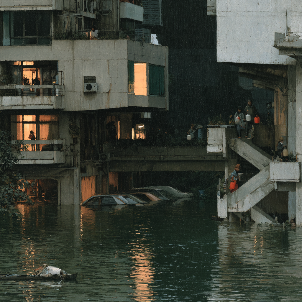 The City Holds Its Breath