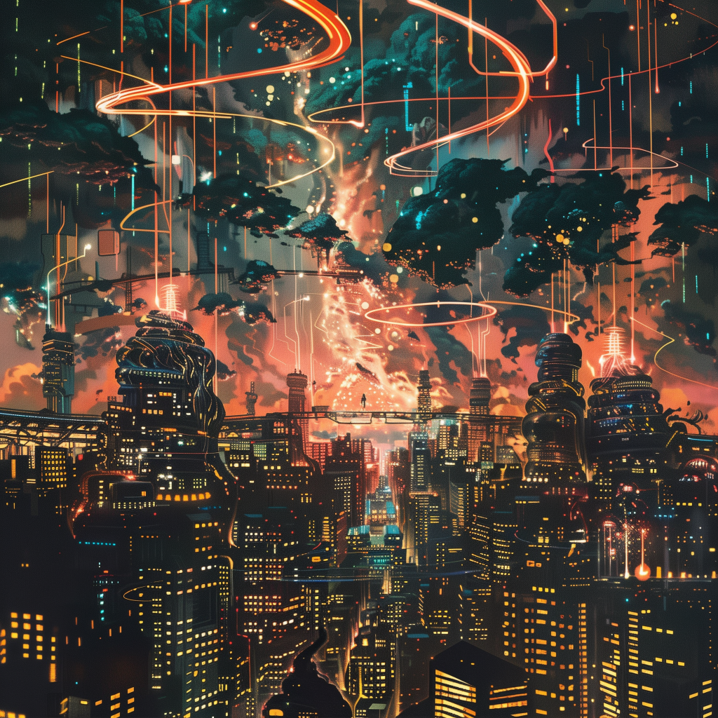 Neon Storm: Cyber Siege